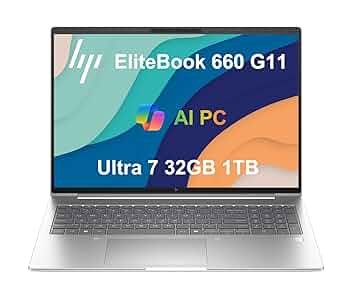 Amazon.com: HP EliteBook 660 G11 Business AI PC Laptop (16